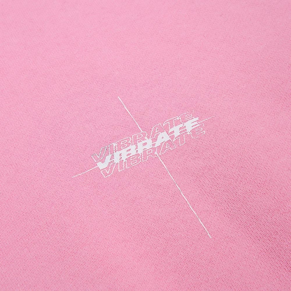 VIBRATE Classic Mini Logo Sweat Shirt (Pink)