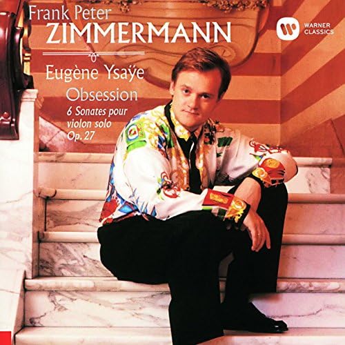 CD FRANK PETER ZIMMERMANN - Ysaye: Solo Violin Sonatas WPCS50104 Japan ObiMusic Others Used