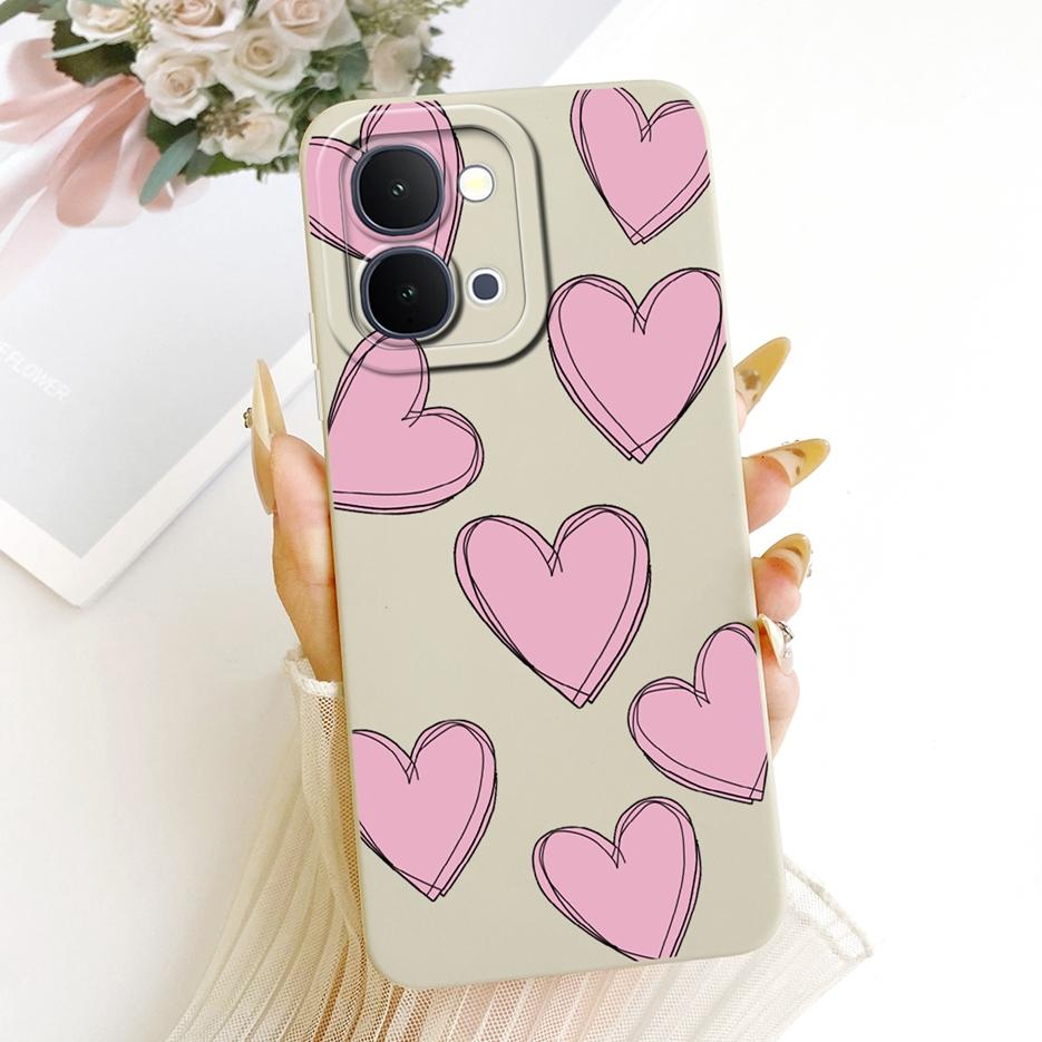 For Vivo Y31d 4G Case V2543 Stylish Girls Butterfly Painted Cover Soft TPU Phone Case For Vivo Y51 Pro 5G V2544 Vivo Y500i Shell