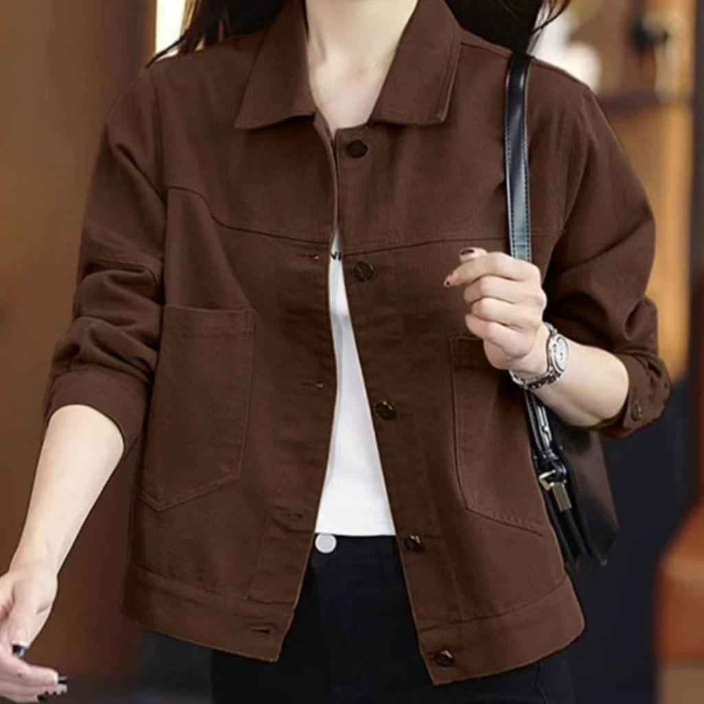 Kleine Stilvolle Damen Frühlings- & Herbst-Freizeitjacke - 2025 Neuer Modetrend
