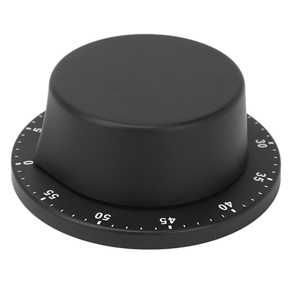 Mekanisk Timer Exakt Tyst Räkning Högt Larmsignal Svart Tids Påminnelse För Kök Matlagning Studier Träning
