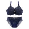 Bra and Shorts Large Size Mon Cher Pigeon Set, GHI65-90 (NV-navy, G75-L)