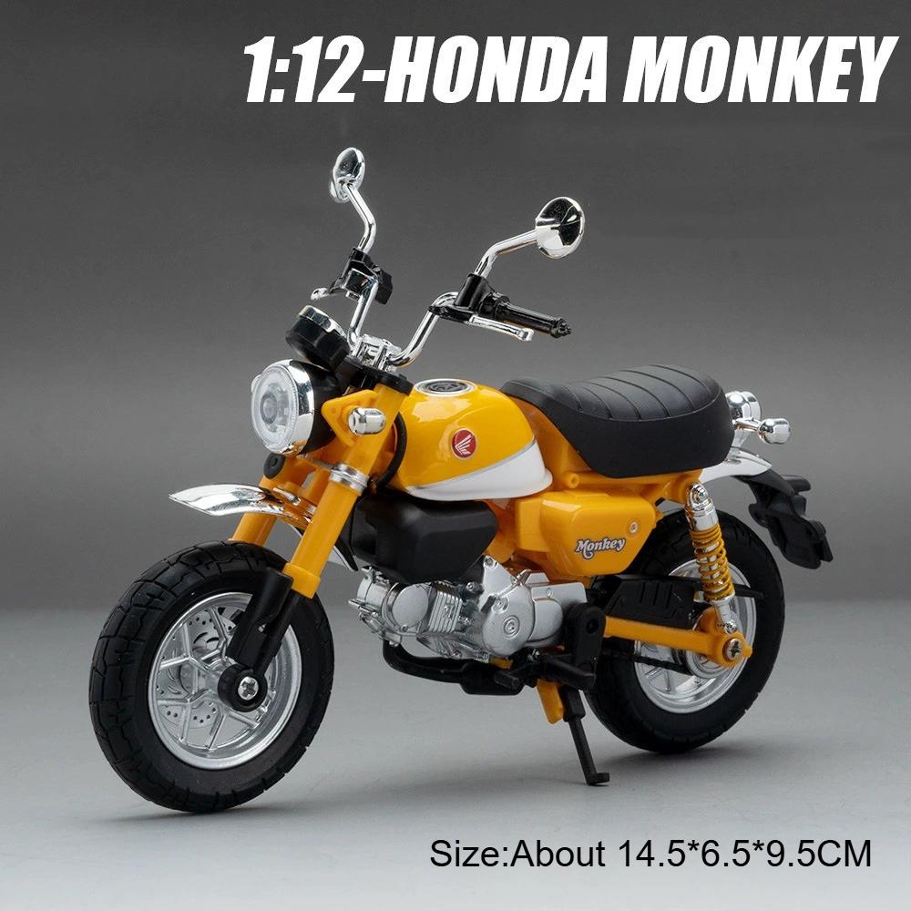 

1:12 Honda CB650 Little Monkey Motorcycle Model Toy Car Wheel Steering Shock Absorption Alloy Motor Models Kids Ornament Toys