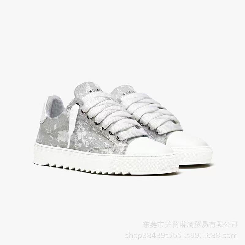 Sapatos Casuais Europeus e Americanos Sapatos de Lona Pintados à Mão Masculinos Tendência da Moda Sapatos Personalizados tipo Pão