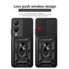 Military Armor Holder Camera Protect Case for VIVO Y28 Y03 Y100 Y02 Y17S Y27 Y36 Y35 Y16 Y22 Y21 Y55 Y33S Y33 Y31 Y51 Y20 Hybrid Ring Stand Back Cover