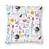 Buffy The Vampire Slayer Weapons Cushion Cover Home Decorative D Printing Horror Drama Tv Throw Pillow Case For Living Room