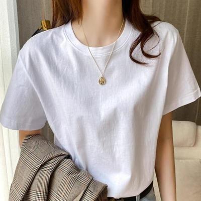 Magliette allentate da donna estive T-shirt manica corta punk T-shirt Camiseta Feminina T-shirt da donna