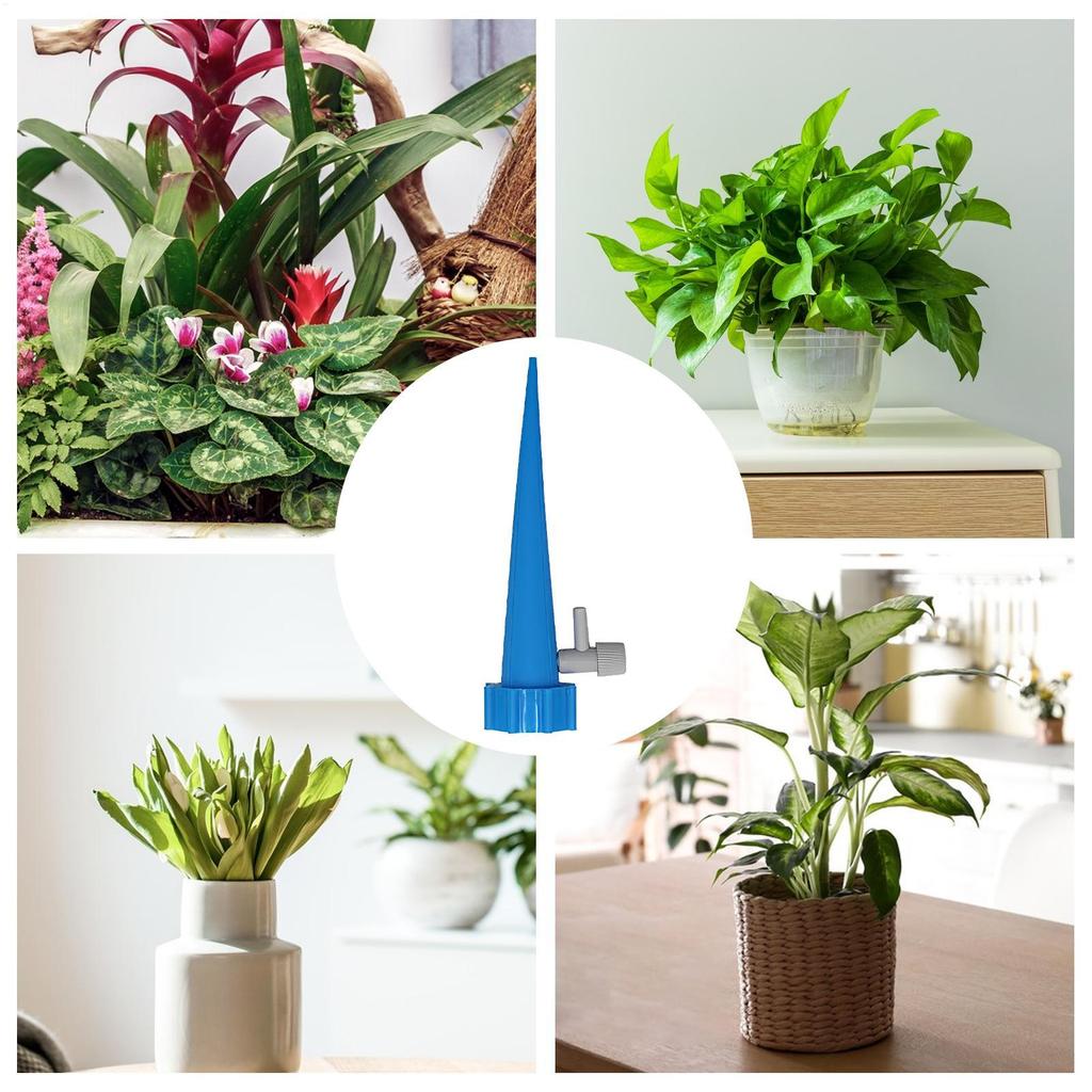 Plant Self-Watering Stakes ABS Automatic Plant Waterer Devices Auto-Water Irrigation System with Water Volume Drip Irrigation