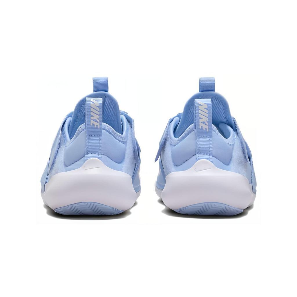 Nike Flex Advance Abrasion Resistant Low top Kids' Running Shoes Blue White Children Aged 3 7 Years Old CZ0186-404