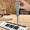 Portable Handheld Voltage Tester Pen Electric Screwdriver Test Pencil 2-in-1 Voltage Test Pen Screwdriver Tool Voltmeter Tester