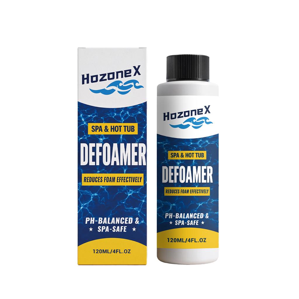 Hot Tub Defoamer 120 oz - Foam Reducer for Spa and