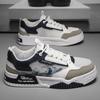 Mesh Breathable Thick Sole Heightening Color Matching Board Shoes College Style Low-Top Sports Shoes Trendy Men'S Shoes