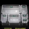 Rectangular Transparent Acrylic Display Box with Lid