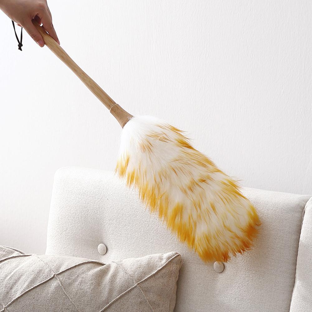 Scalable Wool Duster Household Cleaning Dust Duster Brush Car Cleaning Sweeping Dust Home Use Washable Clean Houseware Tools