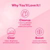 POND'S Bright Beauty Clay Face Wash 90g For Oily Skin With Vitamin B3 And Manicouagan Clay For Instant Glow And Deep Cleanse