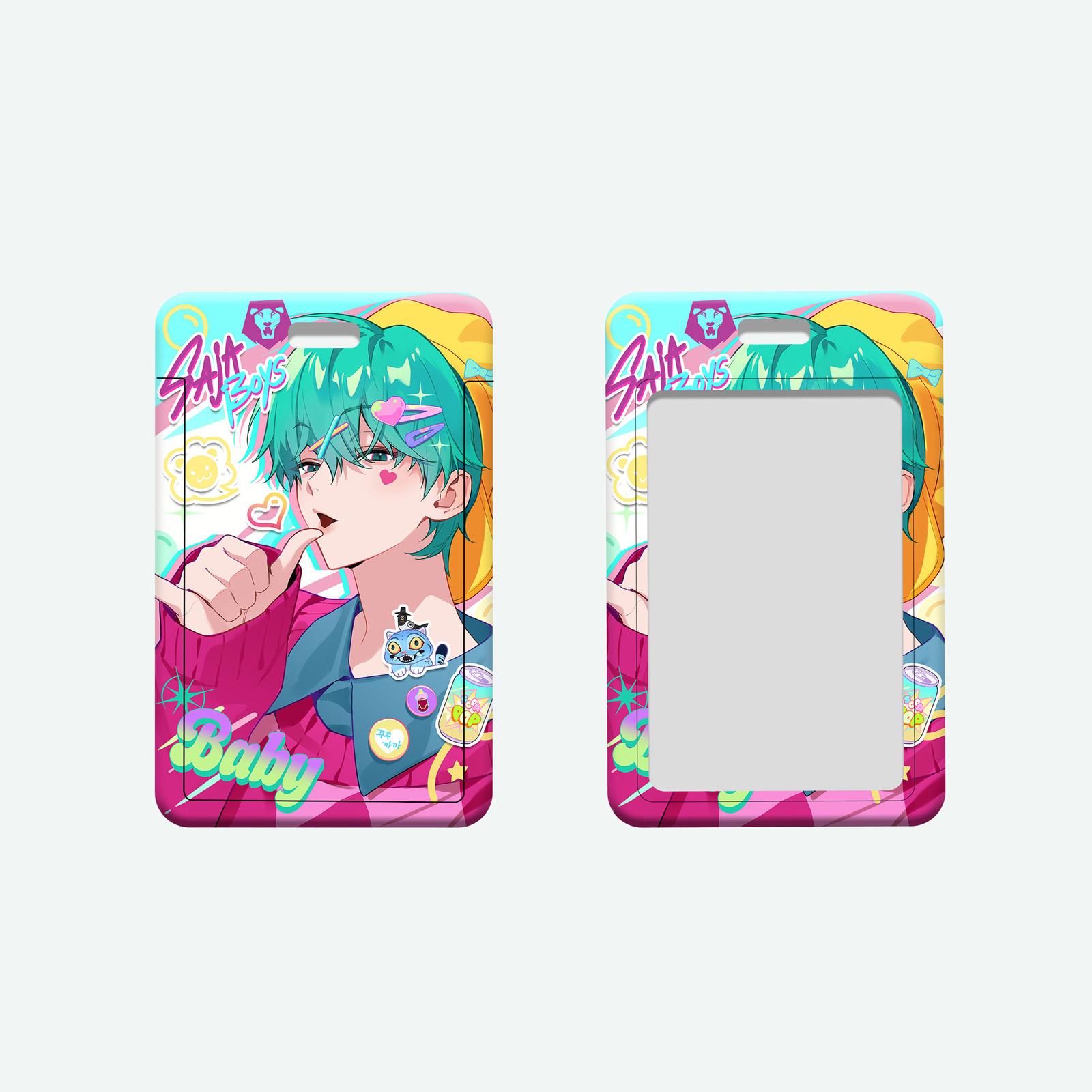 

Cartoon Card Holder, Student ID Holder, Bus Meal Card, Chest Badge, Student Meal Card One Size