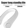 Portable Bladeless Neck Fan, USB Rechargeable Personal Cooling Fan with 360 Cooling and 3 Speeds, Hands Free Wearable Fan for Outdoor Sports Home