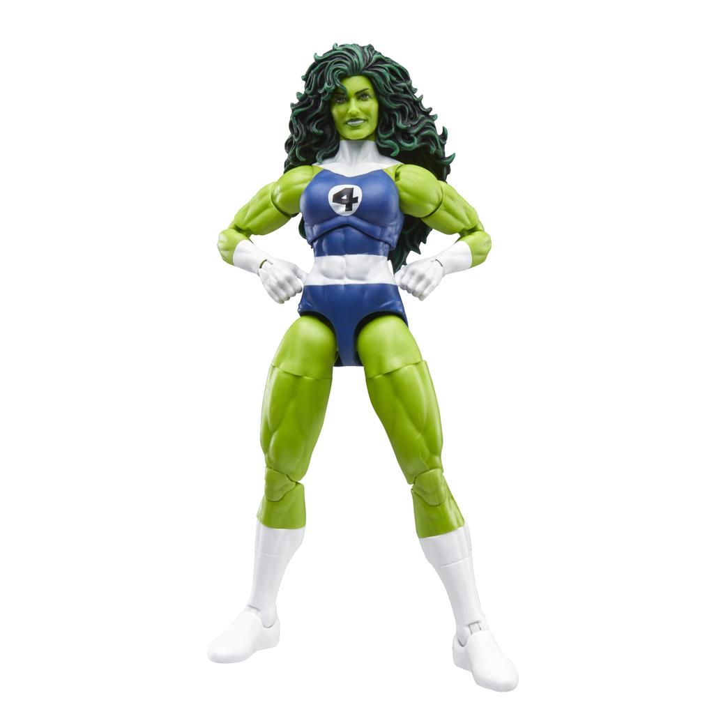 Hasbro MARVEL Retro Blister Packaging Fantastic Four Comics Collectible Action Figure G0630 Authentic She-Hulk 6-Inch