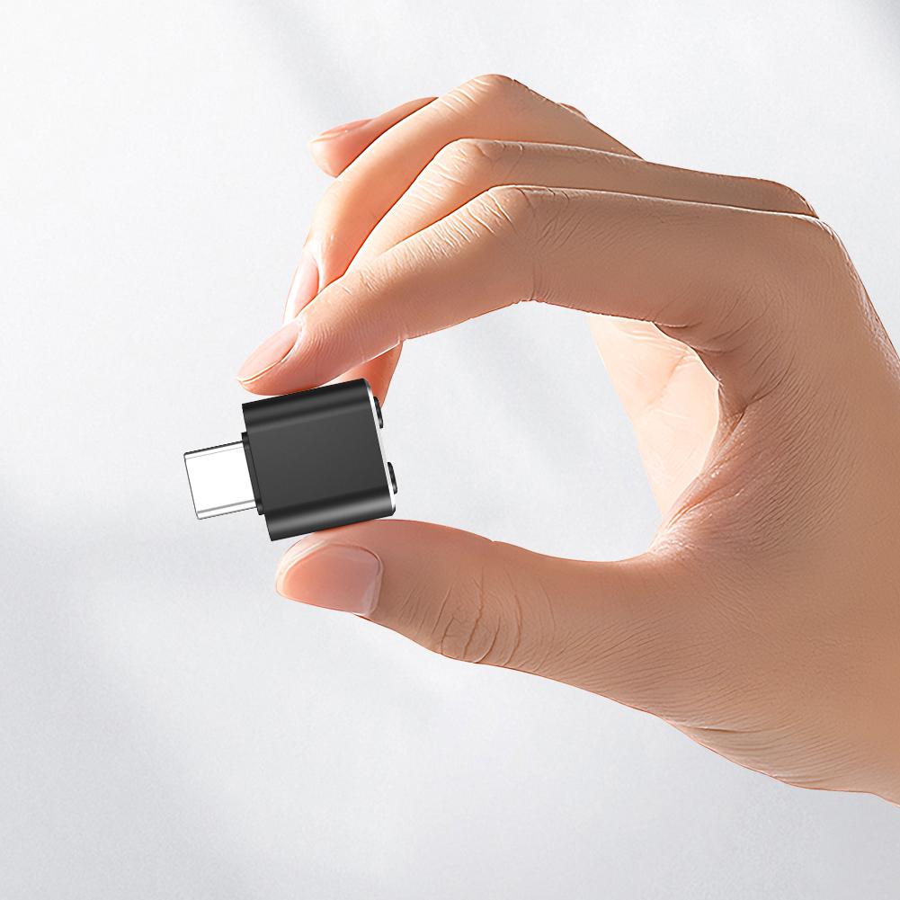 USB C Mouse Jiggler with Switch Button Undetectable Automatic Wiggler Driver-Free Mouse Moving Device Keep Computer/Laptop Awake