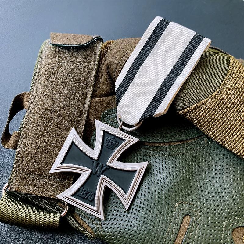 Prussian Cross Badge, Knight Medal, Retro Brooch, Accessories, High Quality