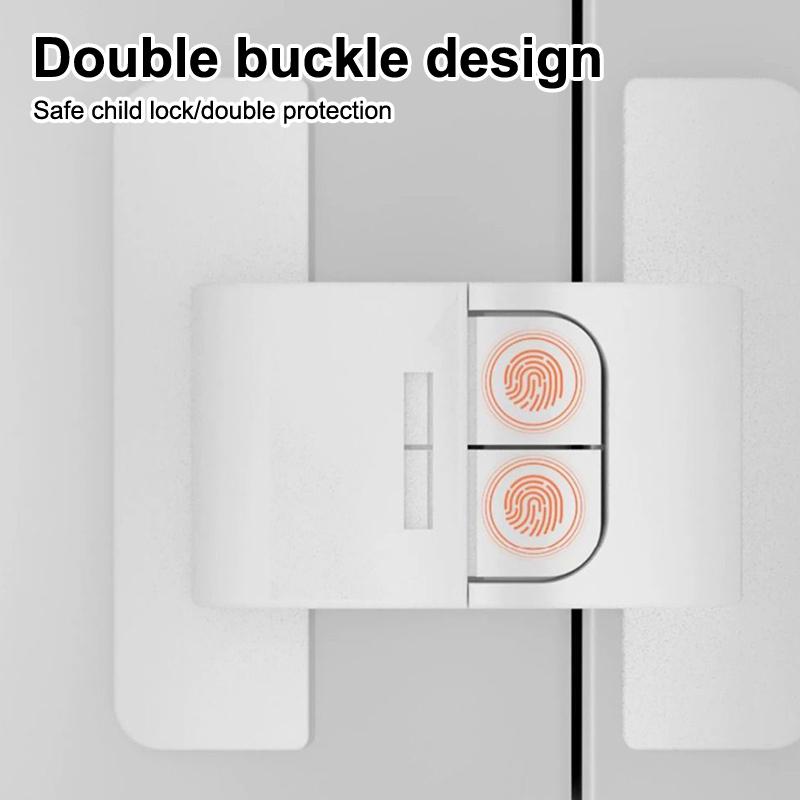 5Pcs Home Refrigerator Lock Safety Fridge Freezer Door Lock Multi-Function Safety Locks Children Security Protector