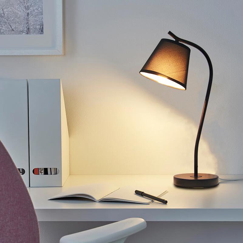 Nordic Fabric Desk Lamp with Remote Dimming