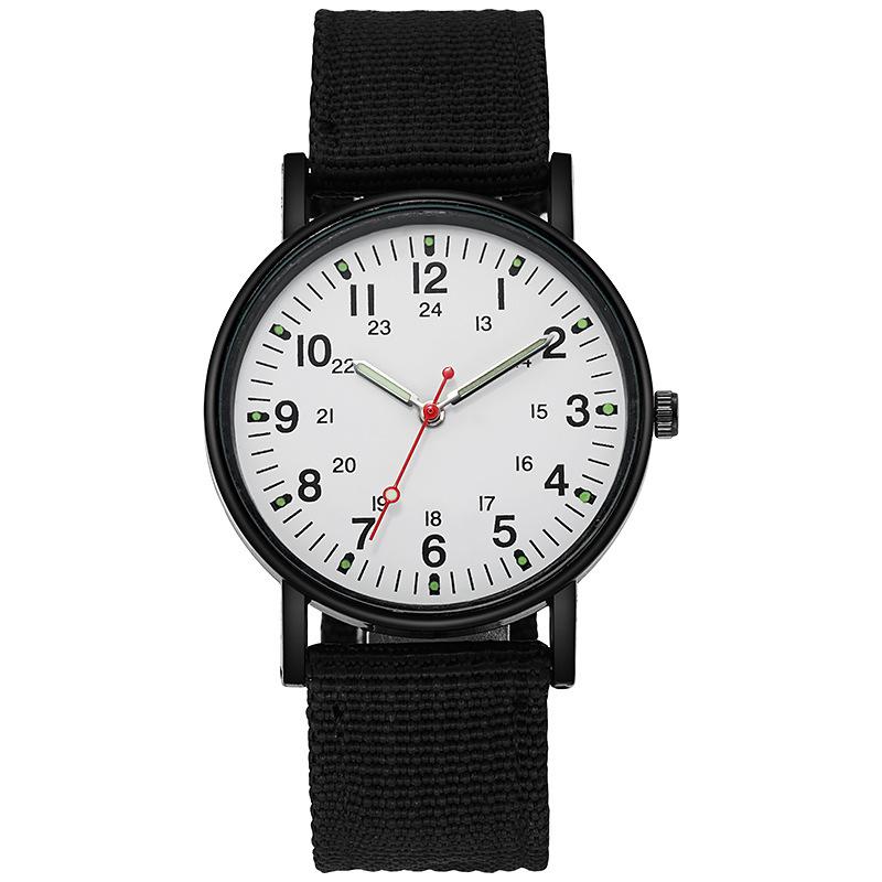 Wrist Men Analog Quartz Analog Watch Nylon Woven Strap Casual Present Sports