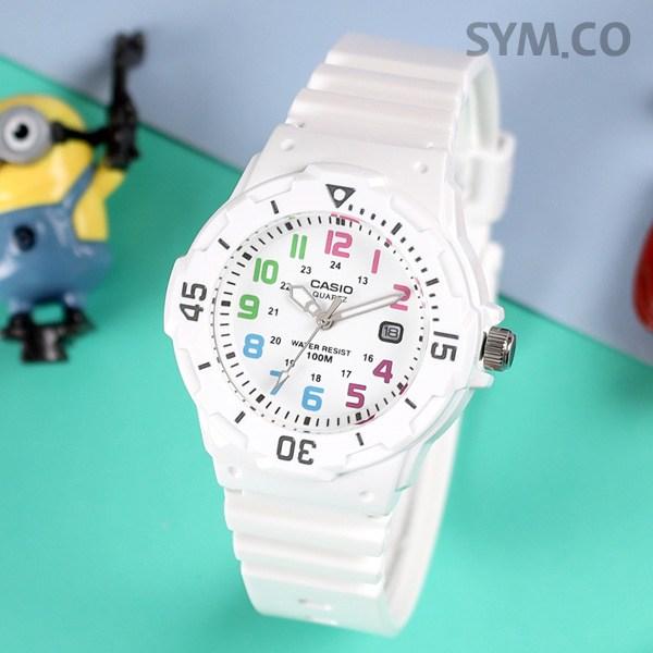 Casio Modische, 100 Meter wasserdichte, analoge Urethan-Armbanduhr für Damen