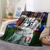 Michael Olise Printed Flannel Blanket, Soft Throw for Bedroom Sofa, Washable,soccer Fan Merchandise, Great Gift.