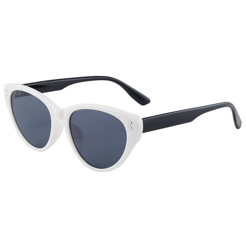 Retro Personalized Women'S Sunglasses Uv Protection Trend Cat Eye Glasses Fashion Versatile Sunglasses Men