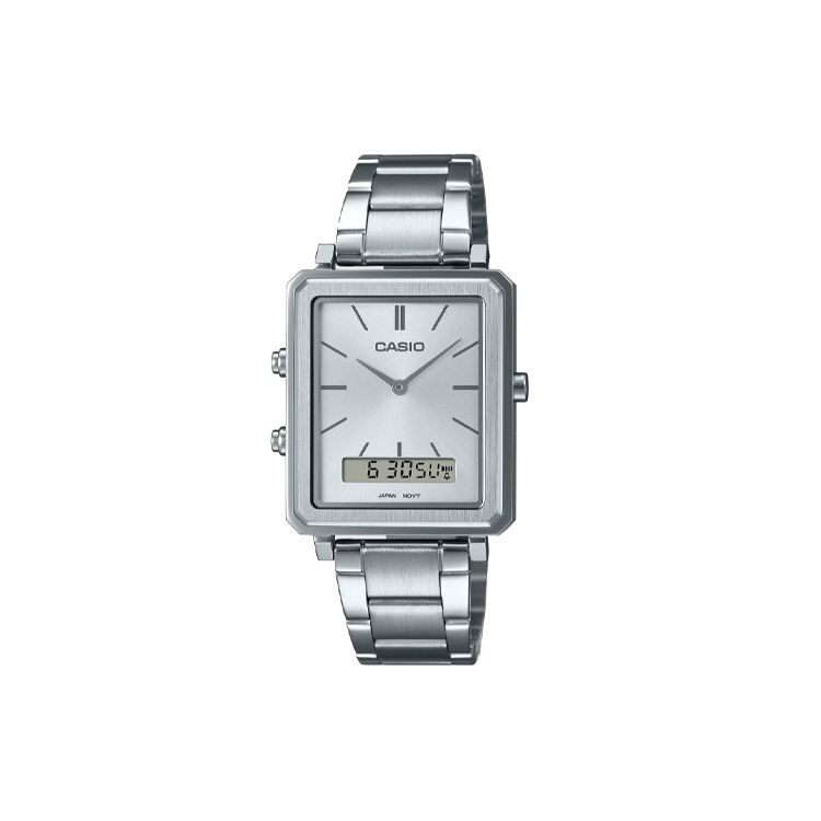 

Casio Standard Series Quartz Movement Stainless Steel Watch Gray Dial Unisex watches MTP-B205D-7EDF Gray Dial