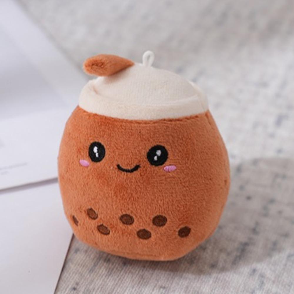 Kreatywna pluszowa zabawka z kreskówek Bubble Tea Cup pluszowy brelok akcesoria dla lalek