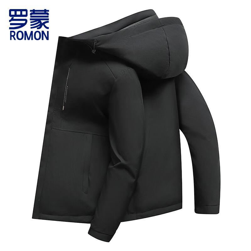 ROMON Men's Winter Hooded Cotton Jacket