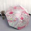 Cartoon My Melody Automatic Opening and Closing Umbrella - Suitable for Various Occasions, Outdoor Activities, Lightweight and Durable Automatic Foldi