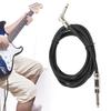 Guitar Cable Right Angle to Straight 6.35mm Audio AMP Cord for Professional Stage Playing 10 pi