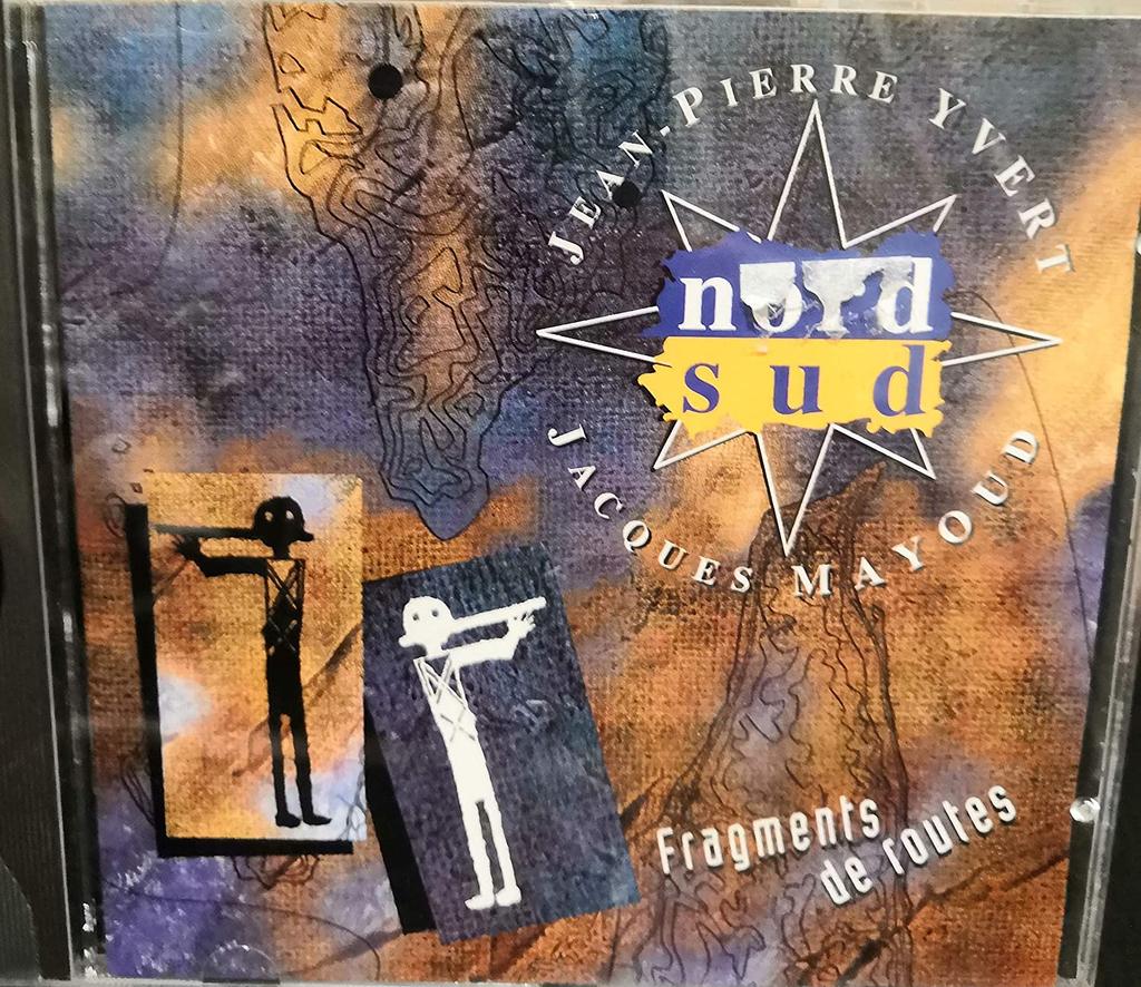 CD JEAN-PIERRE YVERT; JACQUES MAY - Nord Sud  829532 Non Japan World Music Used