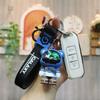 Gold-Edged Full Coverage Protective Key Shell for Baojun: Compatible with Models 560, 530, 510, and E100.