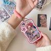Durable with Card Holder Gradient Color Stars Idol Photo Card Storage Case 3 Inch Photocard Holder