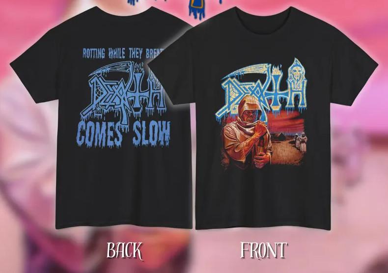 Death Unisex Tee – Leprosy Classic Death Metal Edition Sizes S–5XL Unisex T-Shirt XXXL