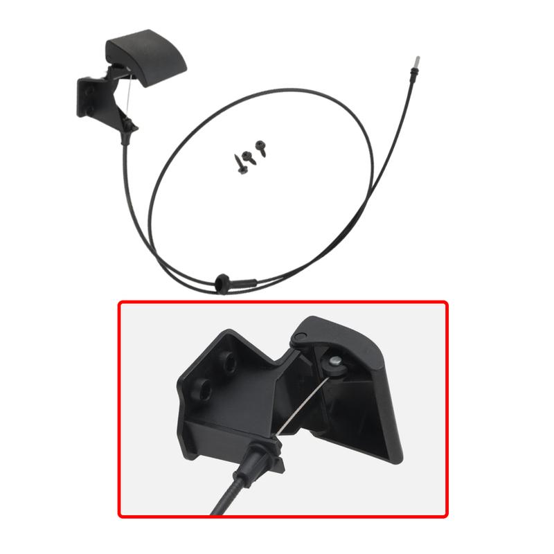 1 Stück Motorhauben-Entriegelungskabel für Jeep Grand Cherokee Modelle 1999-2004 55135532AB 055135532 32cm/12.59in Schwarzes ABS-Material Autoteile
