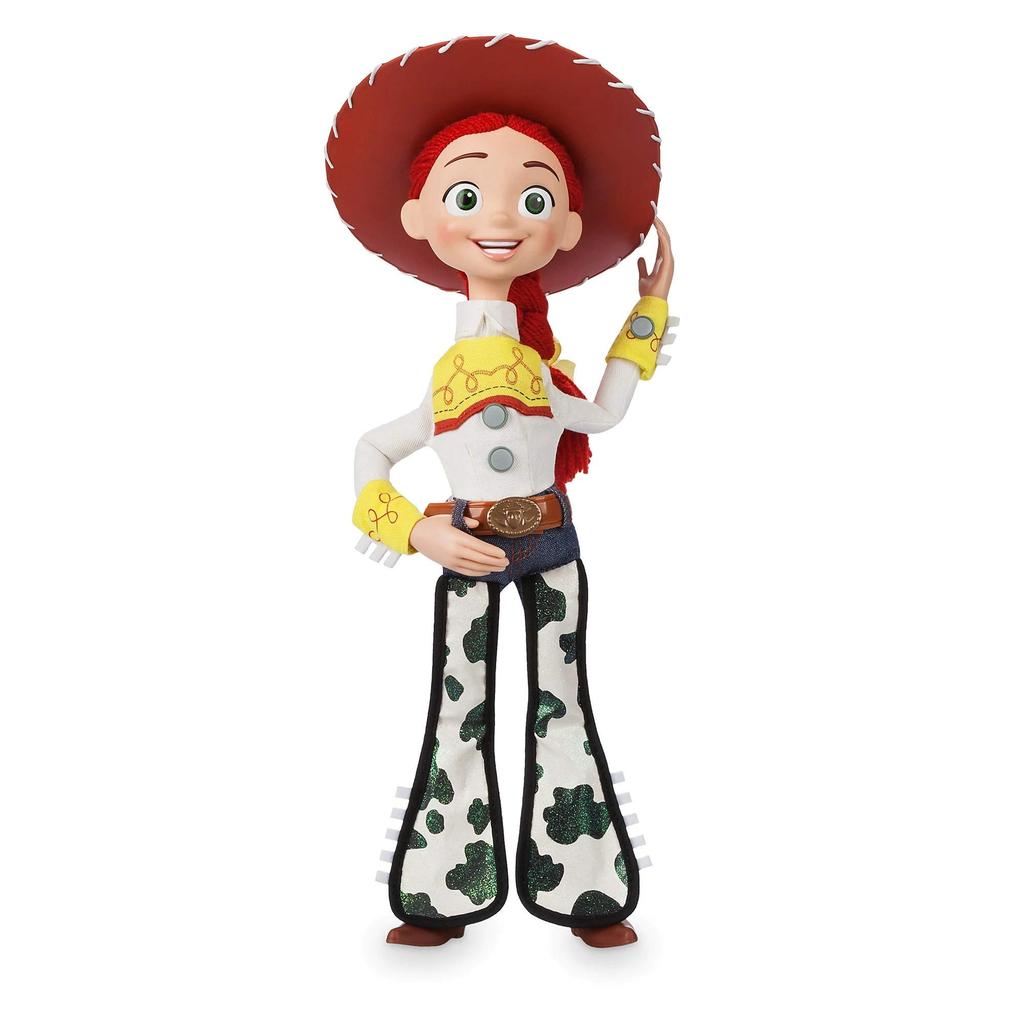 Official Disney Store Jessie Interactive Talking Action Figure Features Toy Story Sounds and Phrases Interacts with Other Figures and Toys