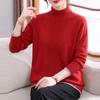 Hengyuanxiang Women's Autumn Mock Neck Knit Sweater