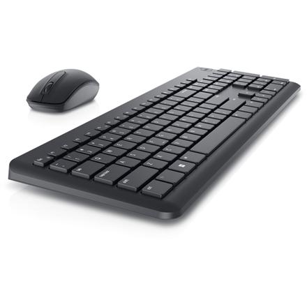 Dell KM3322W Keyboard and Mouse Combo, Wireless, Batteries Included, LT, Black