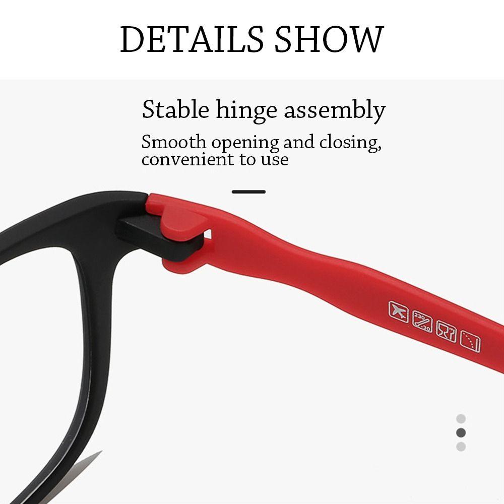 Reading Glasses Women Sports Anti-blue Light Near Far Presbyopia Eyeglasses Multi-Focus Reading Glasses Hyperopia Glasses +4