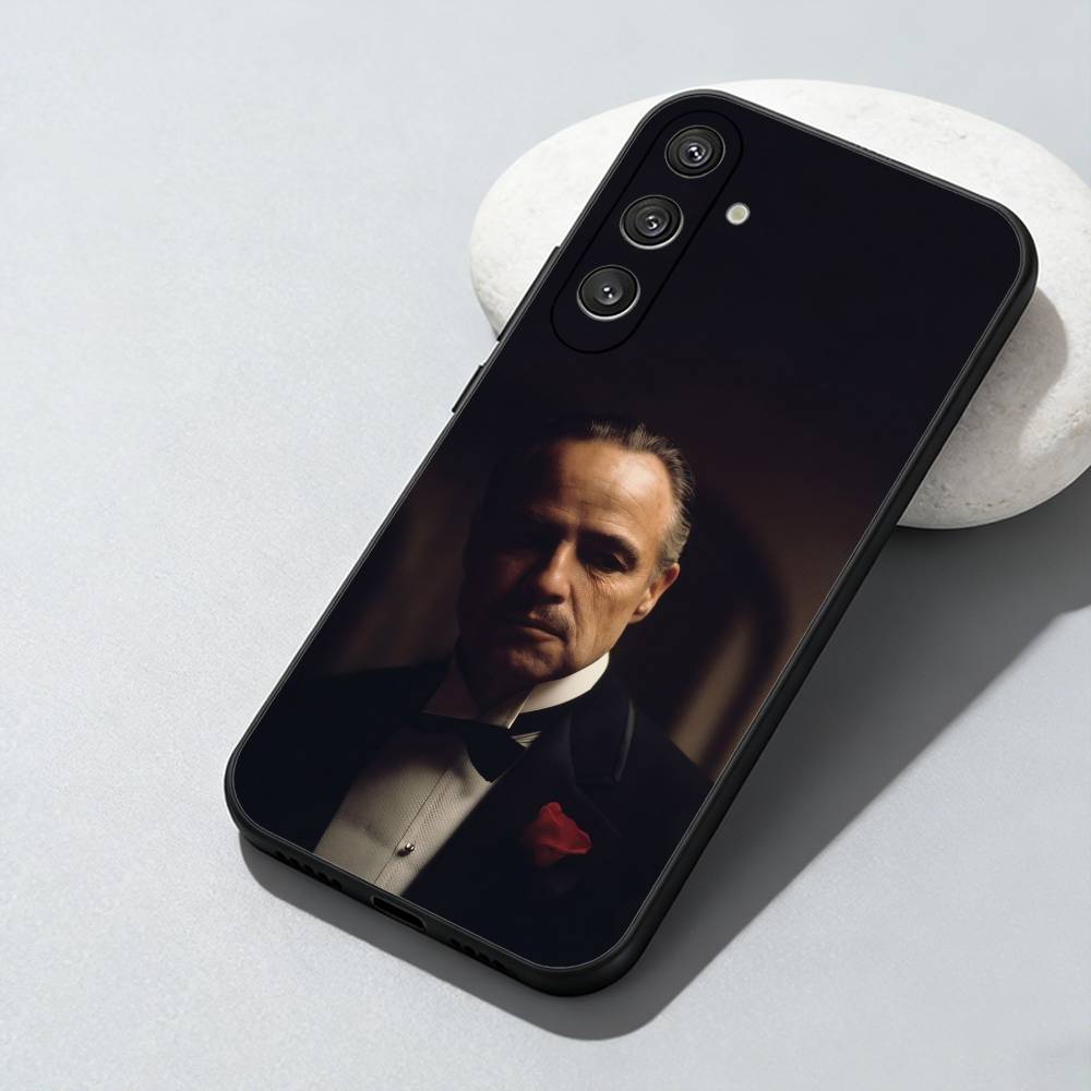 

Vito Corleone The Godfather1 Phone Case For Samsung Galaxy A73,A72,A71,A70,A52,A51 Others Soft Black Cover Samsung a22 4g