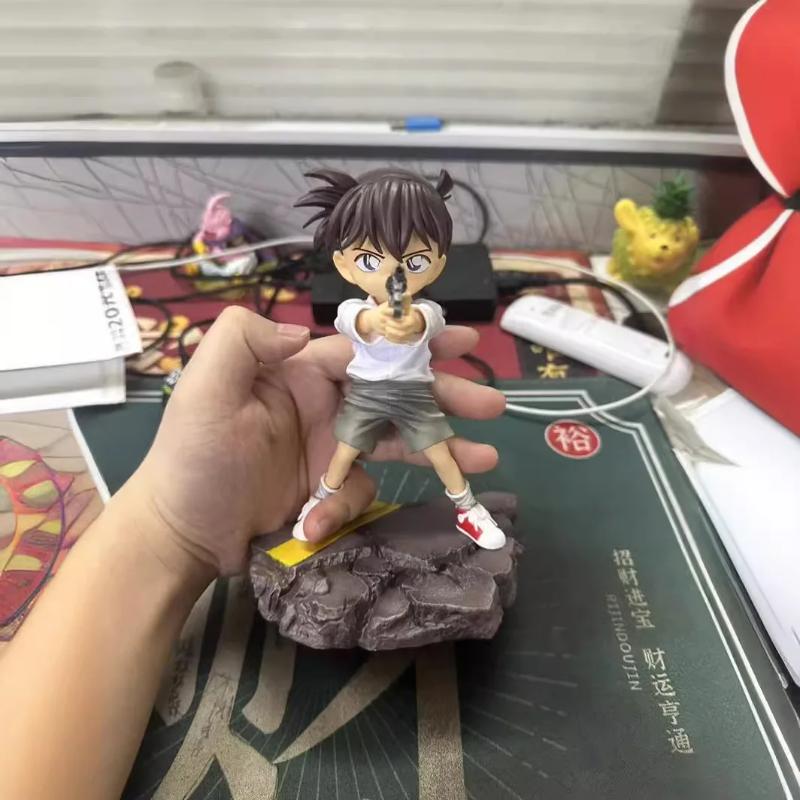 18cm Detective Conan Kuroba Kaito Kudou Shinichi Haibara Ai PVC Action Figure Anime Model Toys Collection Doll Kids Gift
