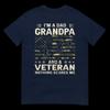 Im A Dad Grandpa And Veteran Fathers Day American Flag Tshirt
