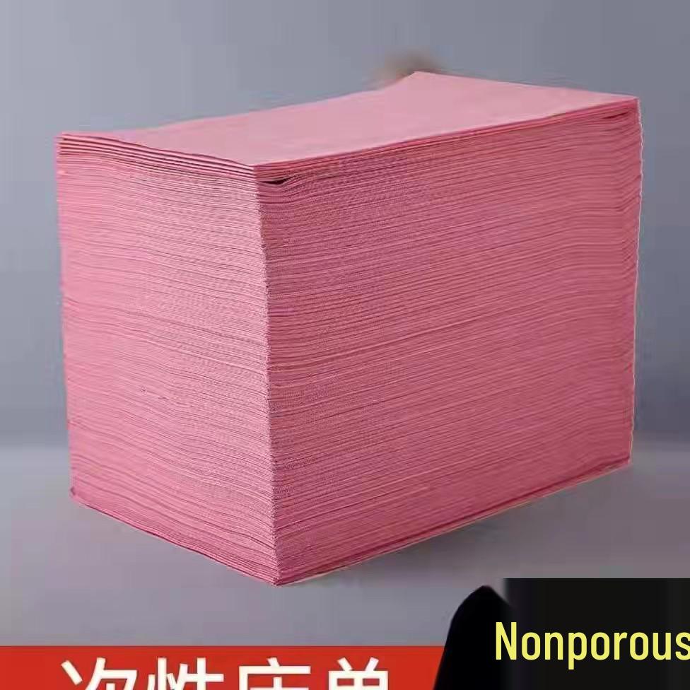 100 Disposable Waterproof Bed Sheets with Hole, Non-woven, Oil-Proof, Sterile, and Breathable for Beauty Salons.