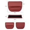 For Nissan Qashqai J11 X-trail T32 2014~2019 Car Seat Side Gap Filling Storage Box Sundries Tidying Organizer Pocket Accessories