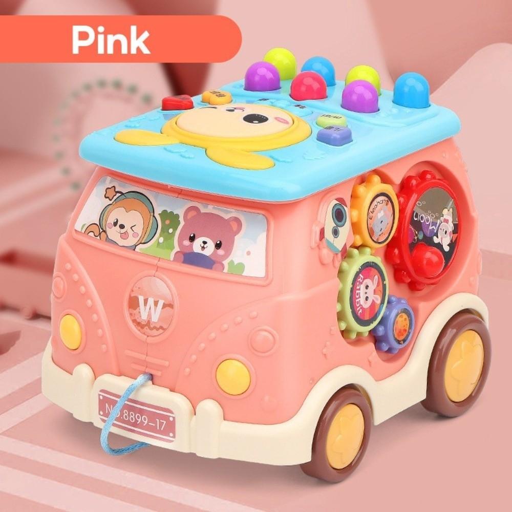 Multifunction Touch Busy Musical Bus Puzzle Children's Music Toys Baby Sensory Toys  Outdoor Indoor